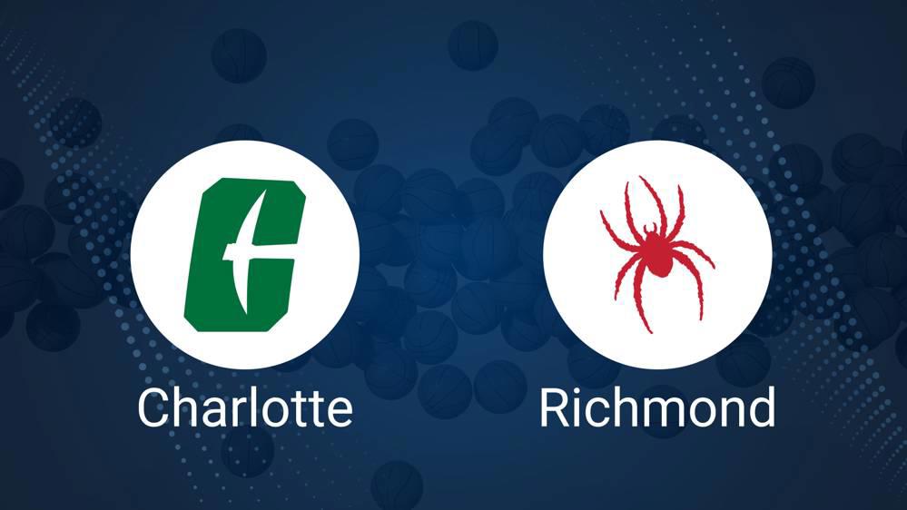 Charlotte vs. Richmond Basketball Tickets - Wednesday, November 13