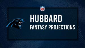 Chuba Hubbard Fantasy Projections: Week 6 vs. the Falcons