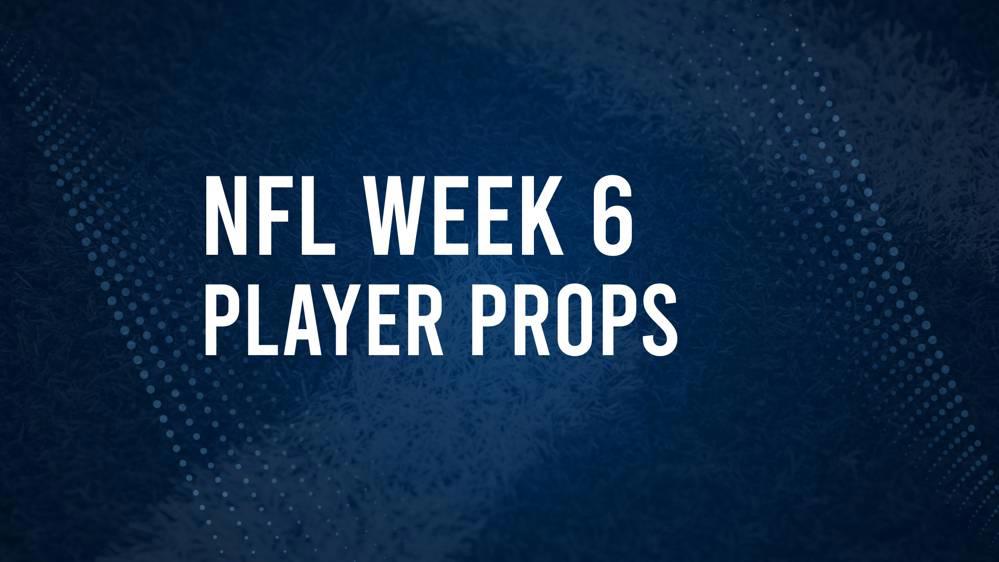 Discover the Best Week 6 NFL Player Prop Bets & Odds Salisbury Post