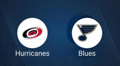 Hurricanes vs. Blues Injury Report Today - October 19