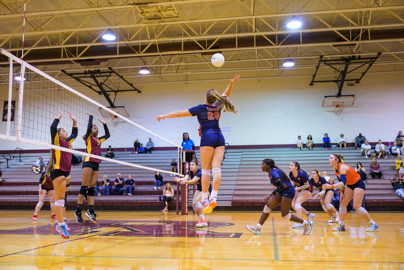 High school volleyball: Cougars are back in business