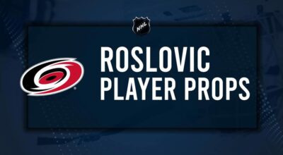 Jack Roslovic Player Prop Bets for the Hurricanes vs. Devils Game - October 15