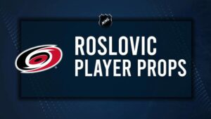 Jack Roslovic Player Prop Bets for the Hurricanes vs. Penguins Game - October 18