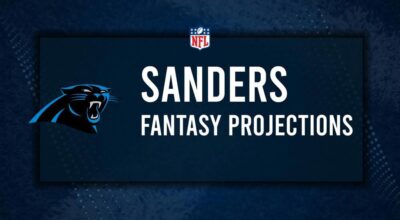 Ja'Tavion Sanders Fantasy Projections: Week 5 vs. the Bears