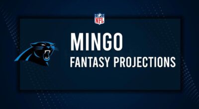 Jonathan Mingo Fantasy Projections: Week 9 vs. the Saints