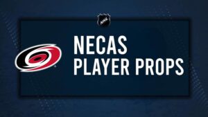 Martin Necas Player Prop Bets for the Hurricanes vs. Kraken Game - October 26