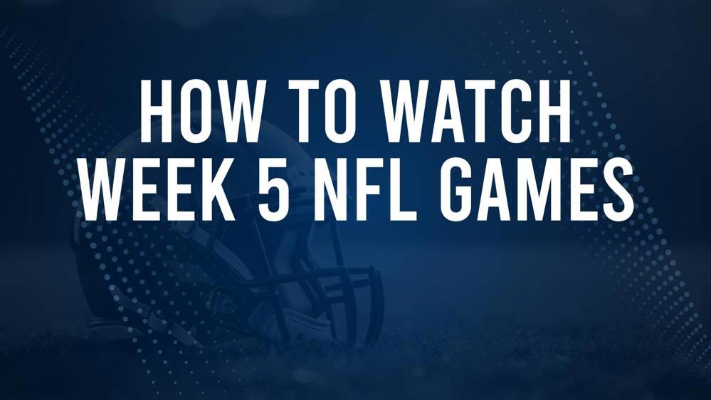 NFL Week 5 TV Schedule, Streams, Start Times, Channels Salisbury Post