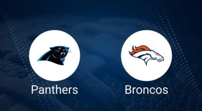 Panthers vs. Broncos: Odds, Moneyline, and Spread - Week 8