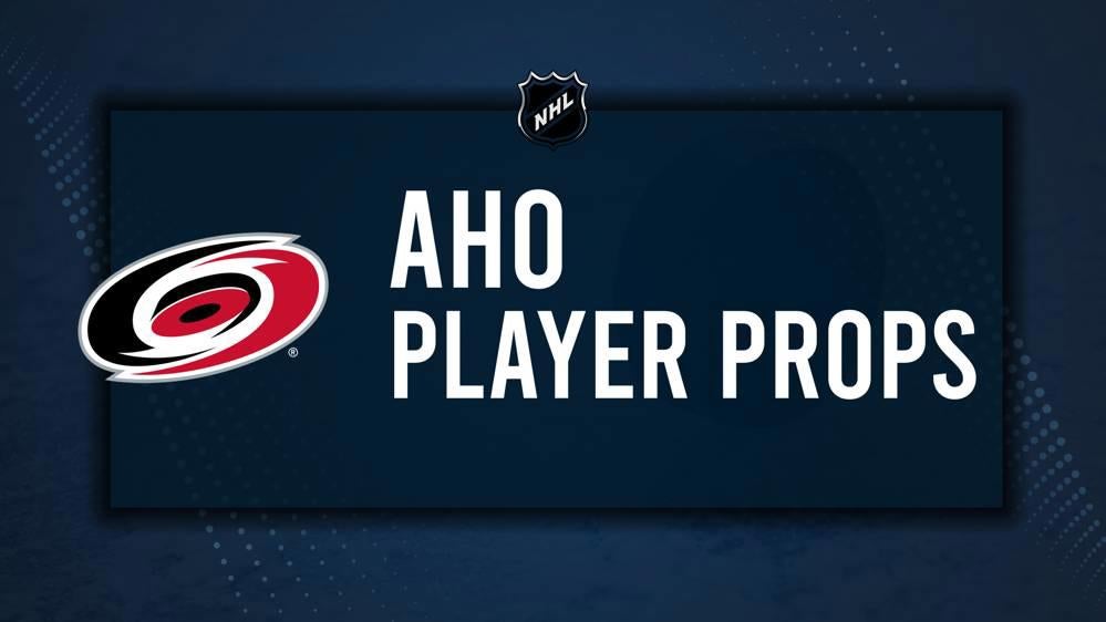 Sebastian Aho Player Prop Bets for the Hurricanes vs. Kraken Game - October 26