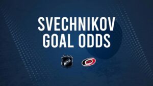 Will Andrei Svechnikov Score a Goal Against the Devils on October 15?