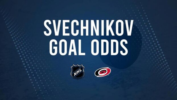 Will Andrei Svechnikov Score a Goal Against the Devils on October 15?