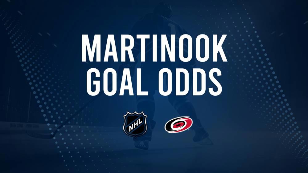 Will Jordan Martinook Score a Goal Against the Oilers on October 22?