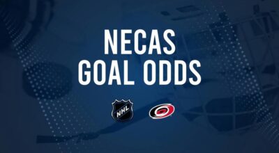 Will Martin Necas Score a Goal Against the Bruins on October 31?