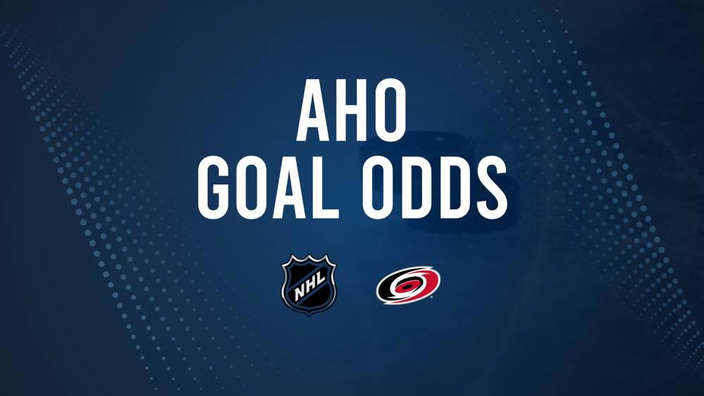 Will Sebastian Aho Score a Goal Against the Oilers on October 22?