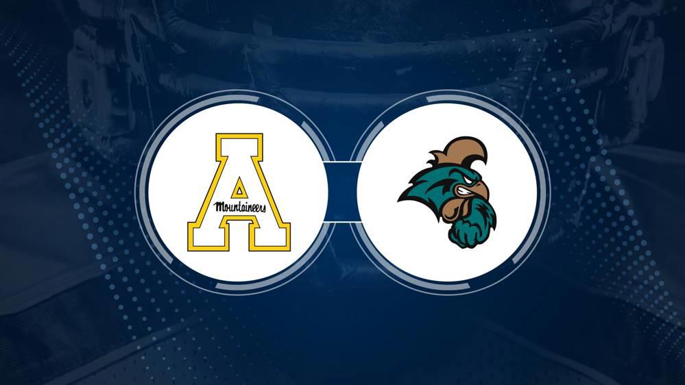 Appalachian State vs. Coastal Carolina: Odds, spread, and over/under - Nov. 7