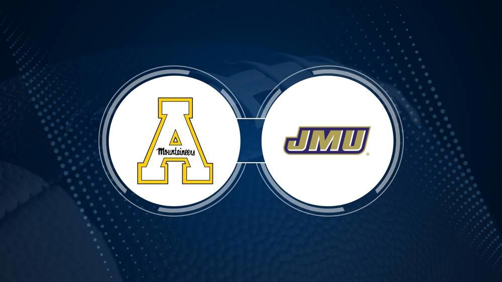 Appalachian State vs. James Madison: Odds, spread, and over/under - Nov. 23