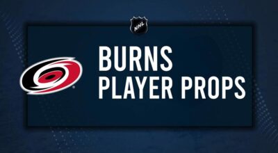 Brent Burns Player Prop Bets for the Hurricanes vs. Capitals Game - November 3