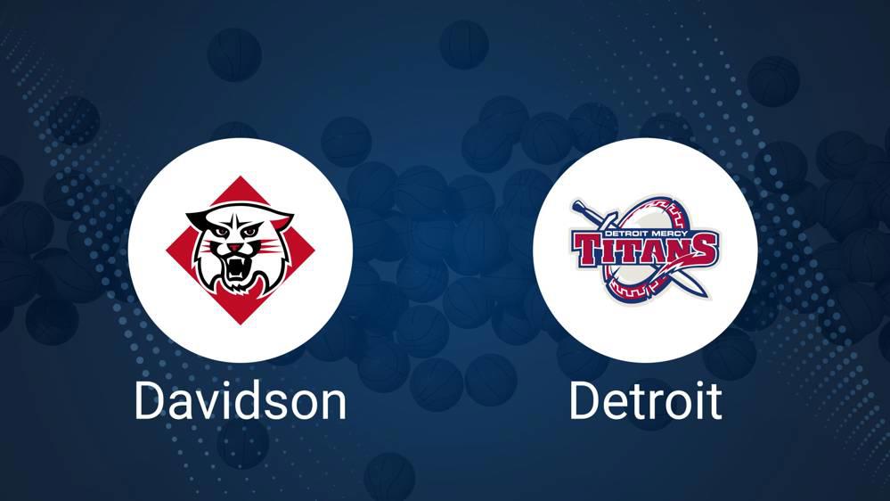 Davidson vs. Detroit Mercy Basketball Tickets - Saturday, December 14