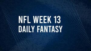 DFS Salaries and Projections for NFL Week 13