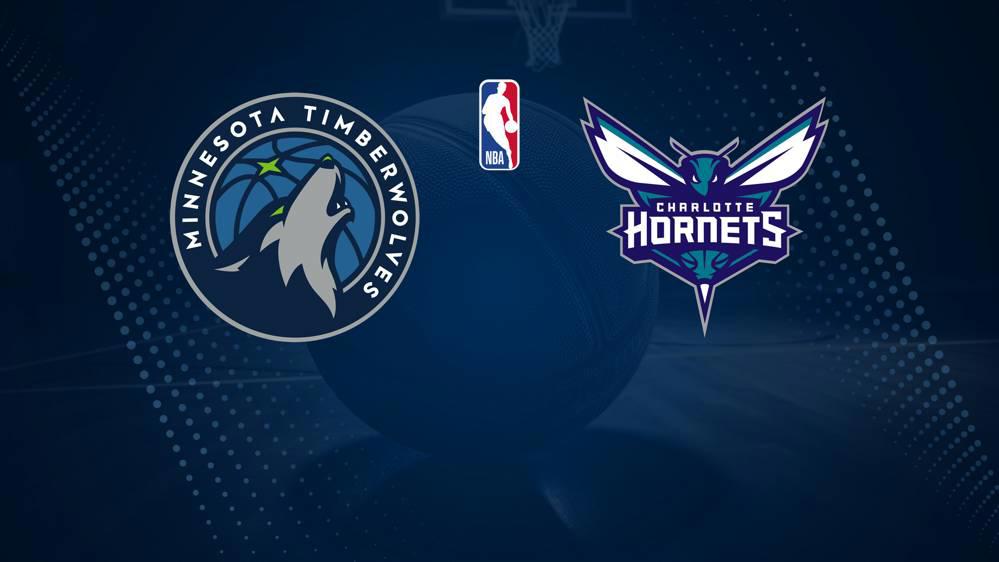 How to Watch the Timberwolves vs. Hornets Game: Streaming & TV Channel Info for November 4