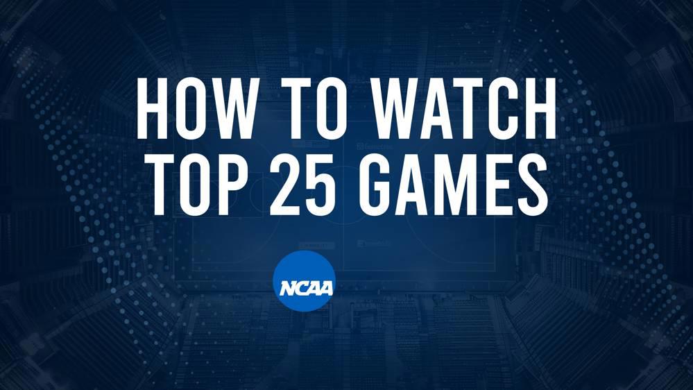 How to Watch Top 25 Women's College Basketball Games - Monday, November 18