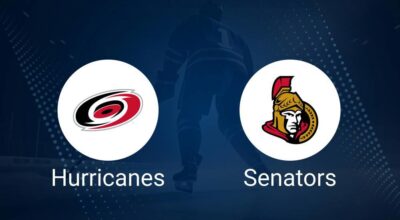 Hurricanes vs. Senators Injury Report Today - November 16