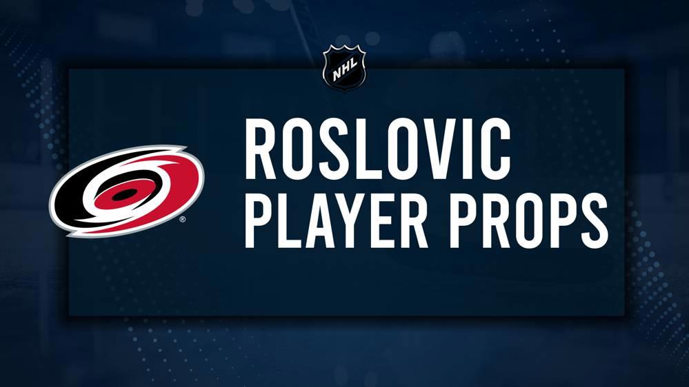 Jack Roslovic Player Prop Bets for the Hurricanes vs. Flyers Game - November 20