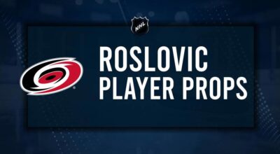 Jack Roslovic Player Prop Bets for the Hurricanes vs. Golden Knights Game - November 11