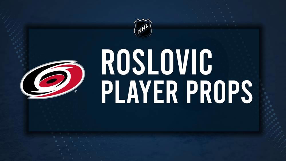 Jack Roslovic Player Prop Bets for the Hurricanes vs. Hockey Club Game - November 13