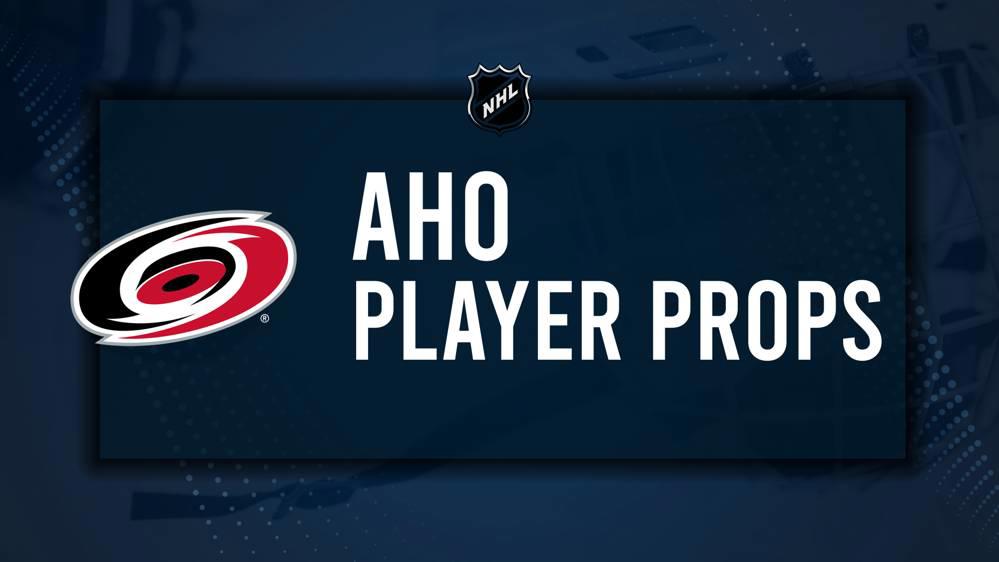 Sebastian Aho Player Prop Bets for the Hurricanes vs. Devils Game - November 21