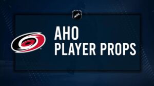 Sebastian Aho Player Prop Bets for the Hurricanes vs. Flyers Game - November 20