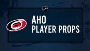 Sebastian Aho Player Prop Bets for the Hurricanes vs. Flyers Game - November 5