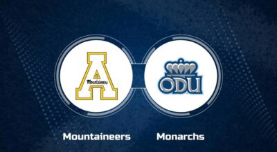 Where to Watch Appalachian State vs. Old Dominion on TV or Streaming Live - Nov. 2