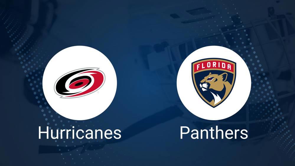 Where to Watch Carolina Hurricanes vs. Florida Panthers on TV or Streaming Live - November 29