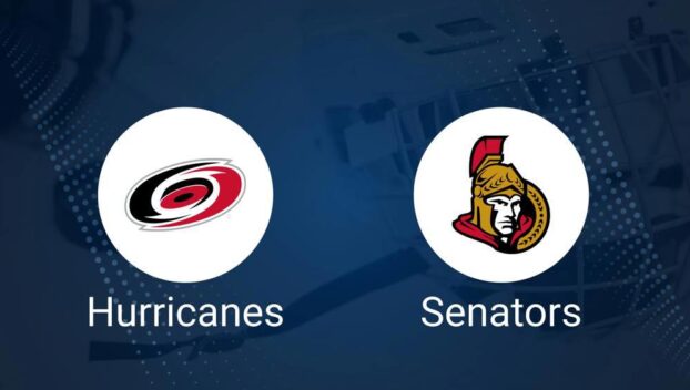 Where to Watch Carolina Hurricanes vs. Ottawa Senators on TV or Streaming Live - November 16