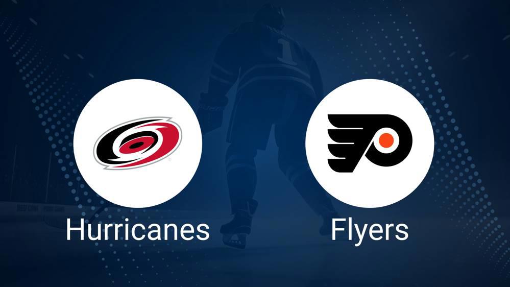 Where to Watch Carolina Hurricanes vs. Philadelphia Flyers on TV or Streaming Live - November 5