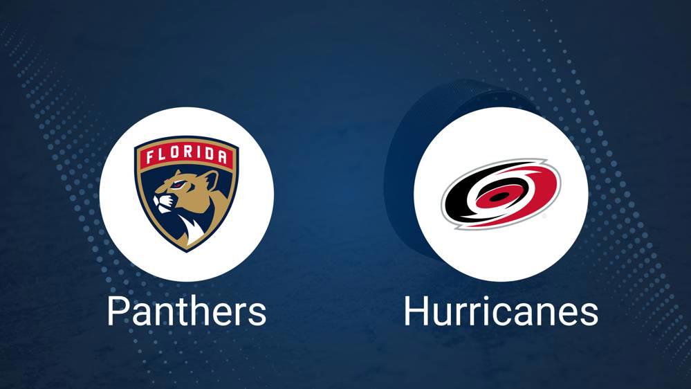 Where to Watch Florida Panthers vs. Carolina Hurricanes on TV or Streaming Live - November 30