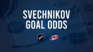 Will Andrei Svechnikov Score a Goal Against the Blue Jackets on November 23?