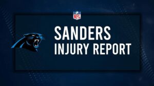 Will Ja'Tavion Sanders Play in Week 13? NFL Injury Status, News & Updates