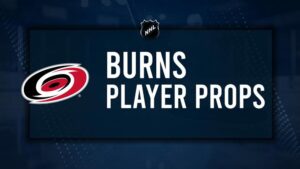 Brent Burns Player Prop Bets for the Hurricanes vs. Capitals Game - December 20