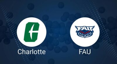 Charlotte vs. Florida Atlantic Basketball Tickets - Wednesday, January 8