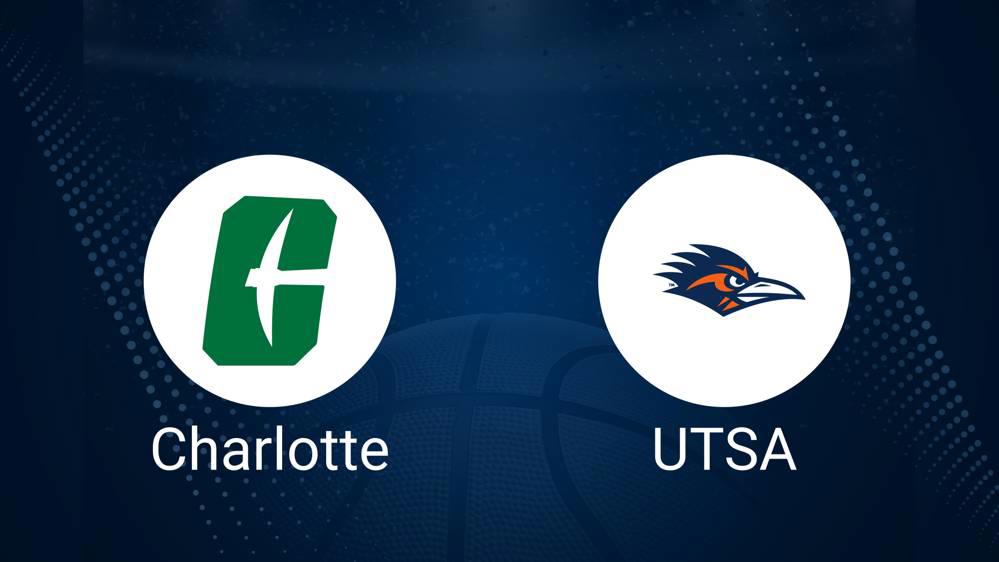 How to Watch Charlotte vs. UTSA Women's Basketball on TV or Live Stream - December 29