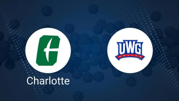 How to Watch Charlotte vs. West Georgia on TV or Live Stream - December 17