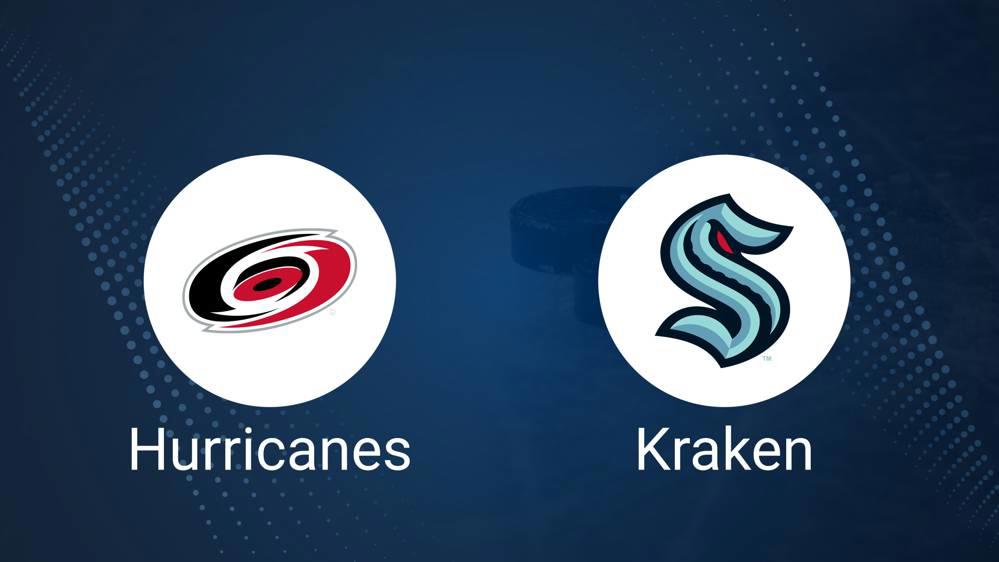 Hurricanes vs. Kraken Injury Report Today - December 3