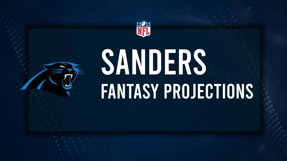 Ja'Tavion Sanders Fantasy Projections: Week 14 vs. the Eagles