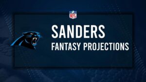 Ja'Tavion Sanders Fantasy Projections: Week 16 vs. the Cardinals