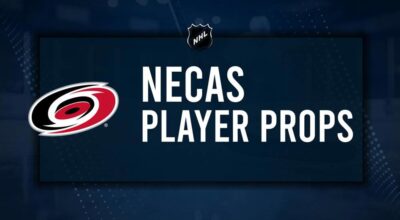 Martin Necas Player Prop Bets for the Hurricanes vs. Avalanche Game - December 5