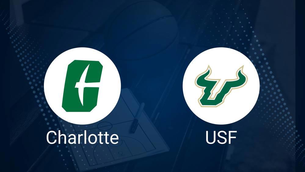 Charlotte vs. South Florida Basketball Tickets - Wednesday, January 22