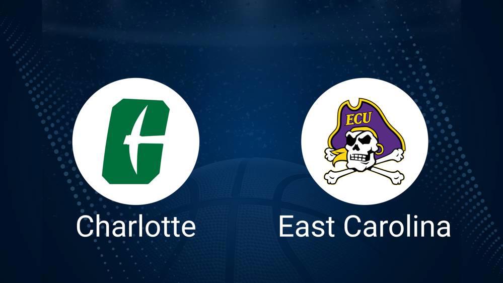 How to Watch Charlotte vs. East Carolina Women's Basketball on TV or Live Stream - January 15