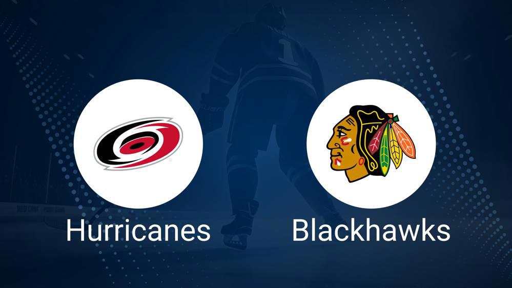 Hurricanes vs. Blackhawks Injury Report Today - January 20